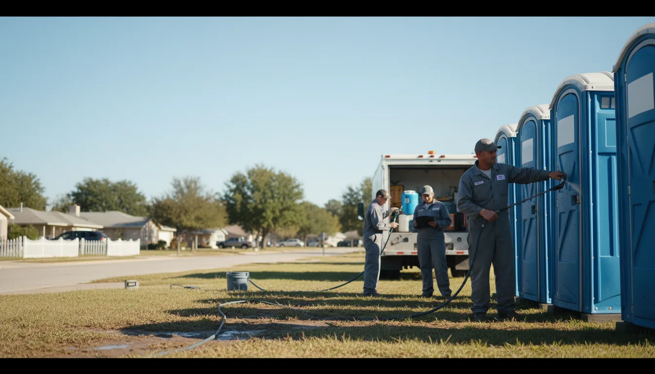 Long-Term Portable Toilet Rental in Olathe, CO near me